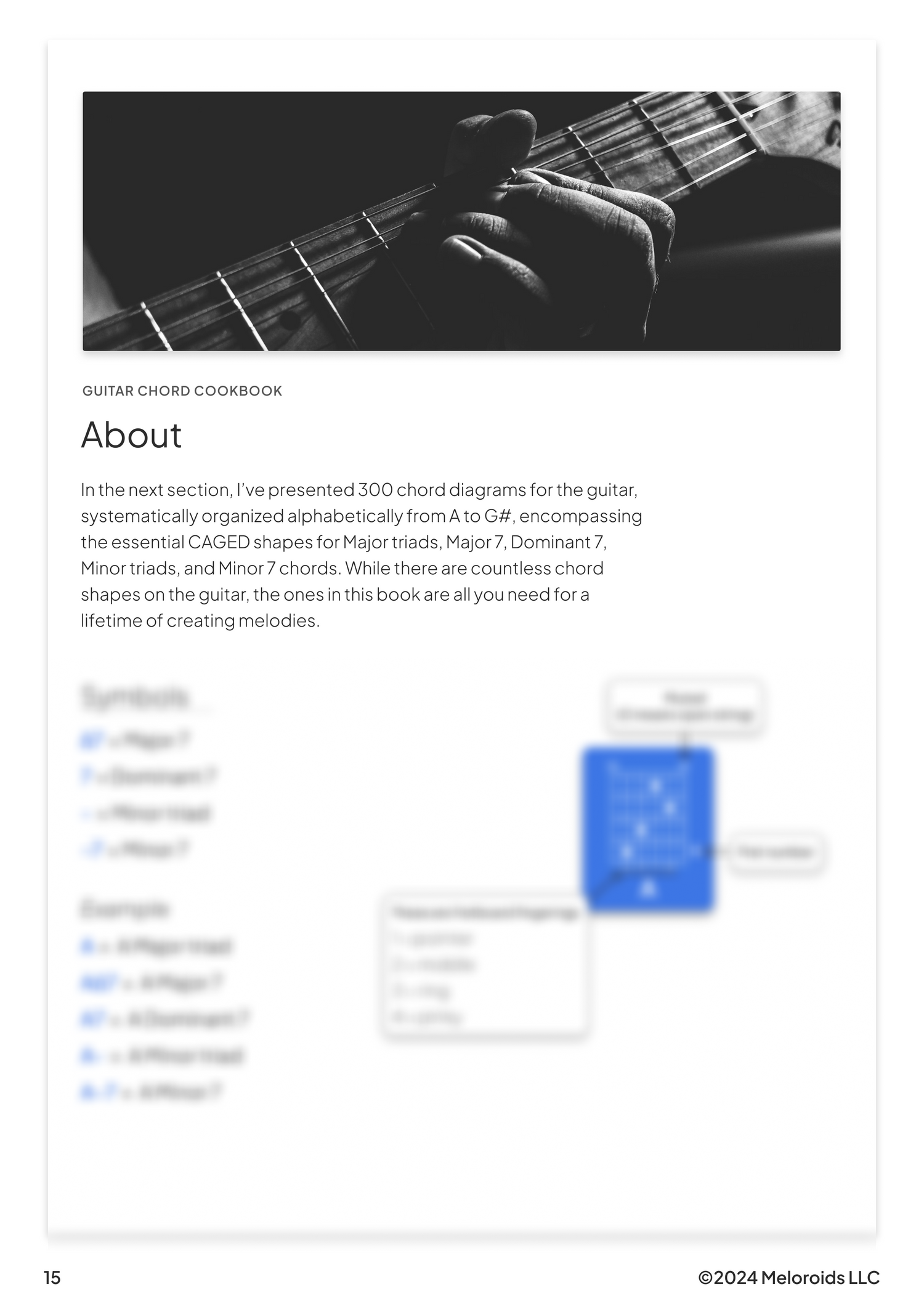 Guitar Chord Cookbook